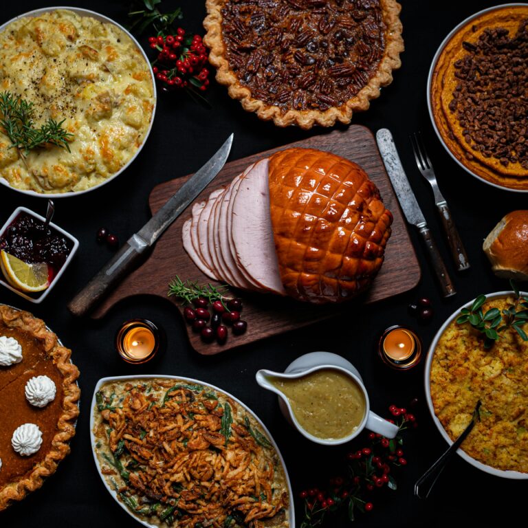 thanksgiving menu ideas spread