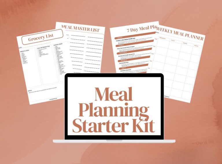 Simple Meal Planning Guide for Busy Families (Gluten Free)
