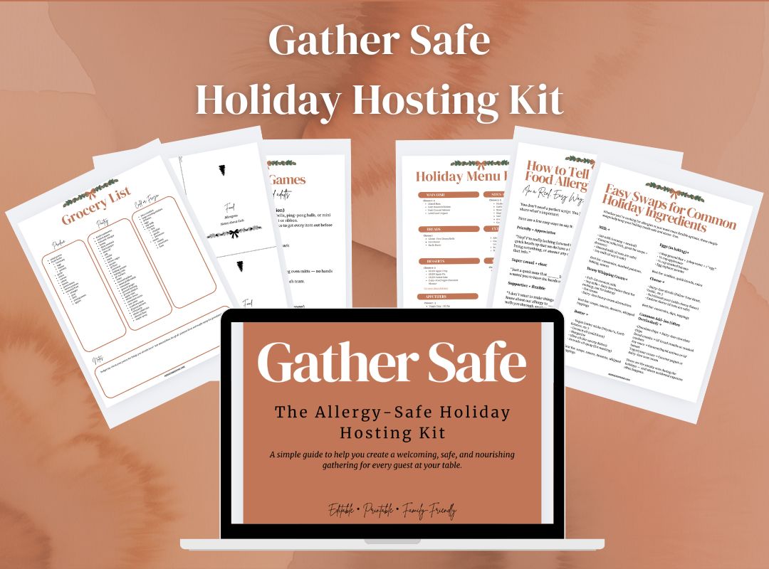 gather safe holiday hosting kit mock up for holiday hosting tips