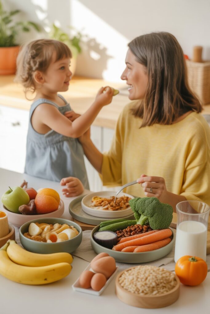 method for picky eaters using printable healthy grocery list